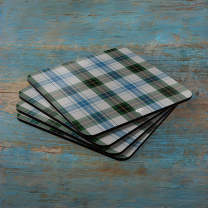 Scottish Tartan Cork Coaster Set (G-L)