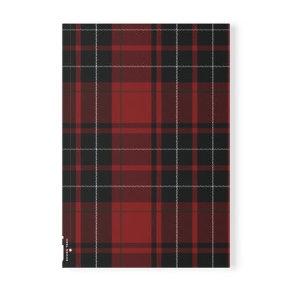 Scottish Tartan Softcover A5 Notebook - Wemyss