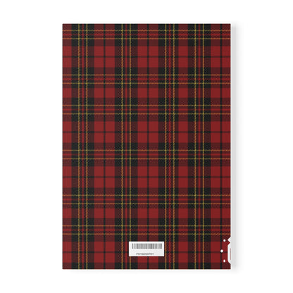 Scottish Tartan Softcover A5 Notebook - Brodie