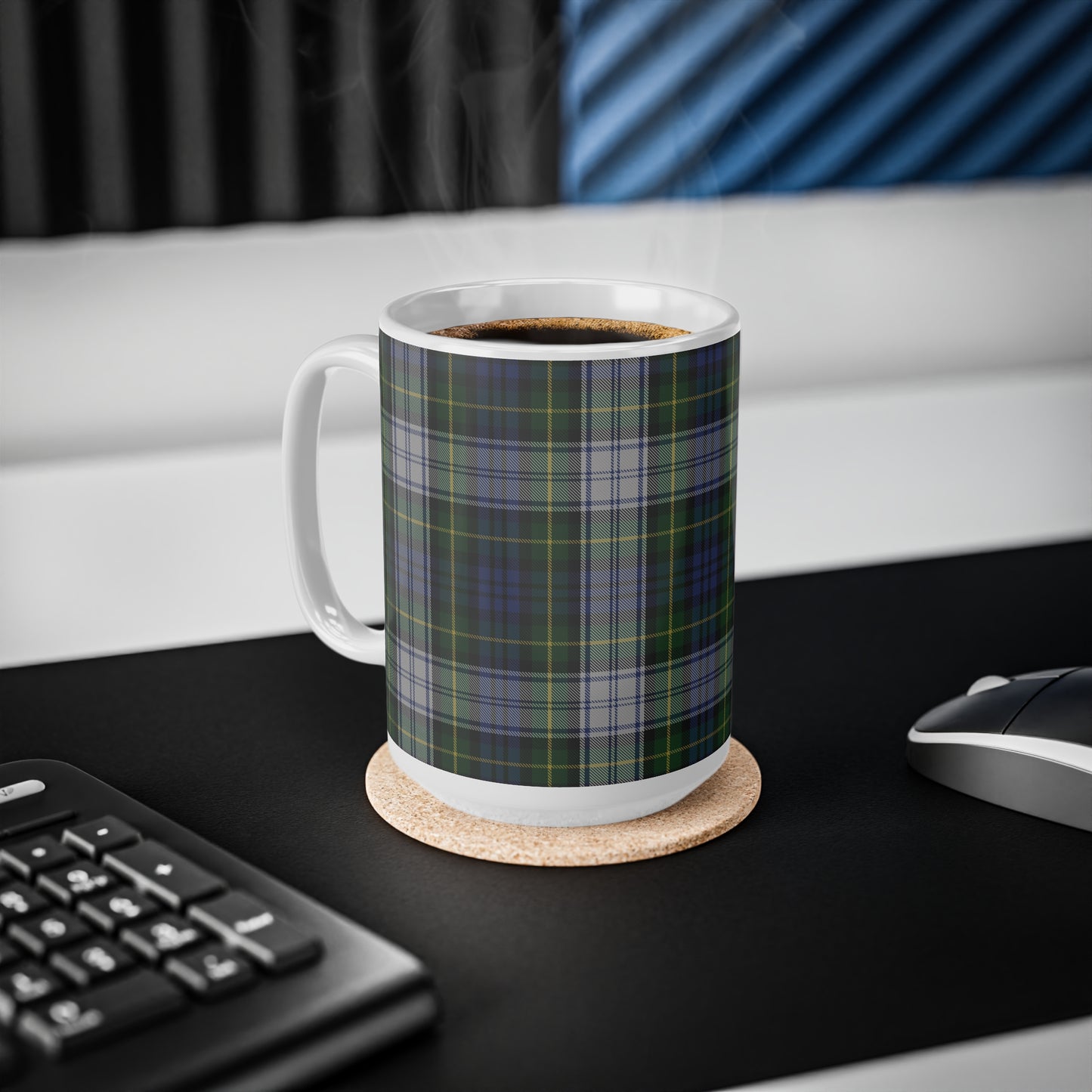 Gordon Dress Tartan Mug, Scotland