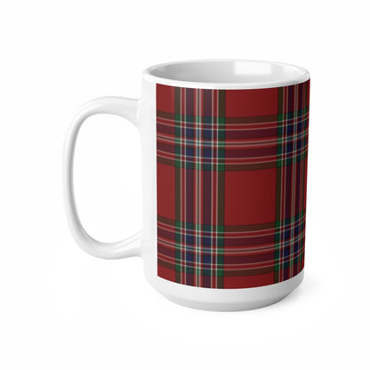 MacFarlane Red Tartan Mug, Scotland