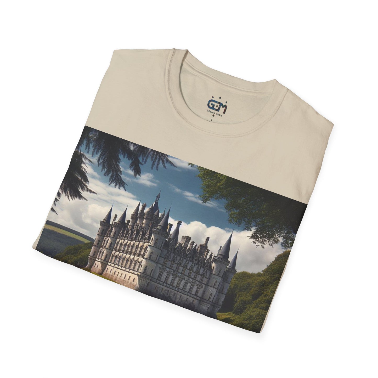 Dunrobin Castle - Sutherland Softstyle T-Shirt, Unisex Tee, Scottish Landmarks, Various Colours