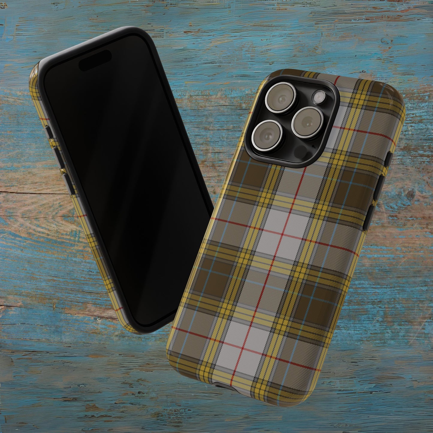 Étui de téléphone à motif tartan écossais - Robe Buchanan, divers