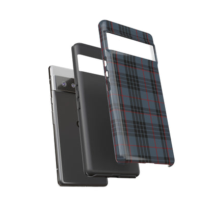 Étui de téléphone à motif tartan écossais - Mackay Blue, divers