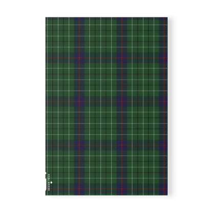 Scottish Tartan Softcover A5 Notebook - Duncan