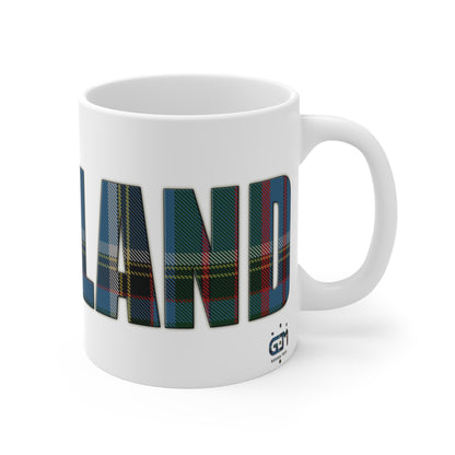 Scotland Tartan Mug - Anderson Old Tartan, Various Sizes