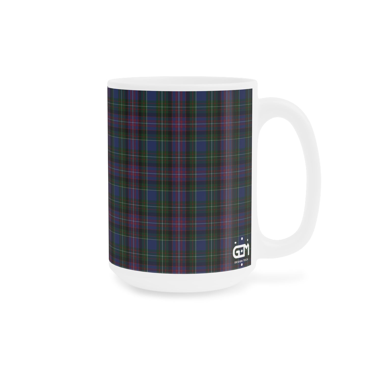 Tartan Mug - Rankin Tartan, Scottish, Various Sizes