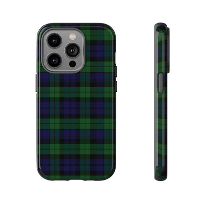 Scottish Tartan Phone Case - Black Watch, Various