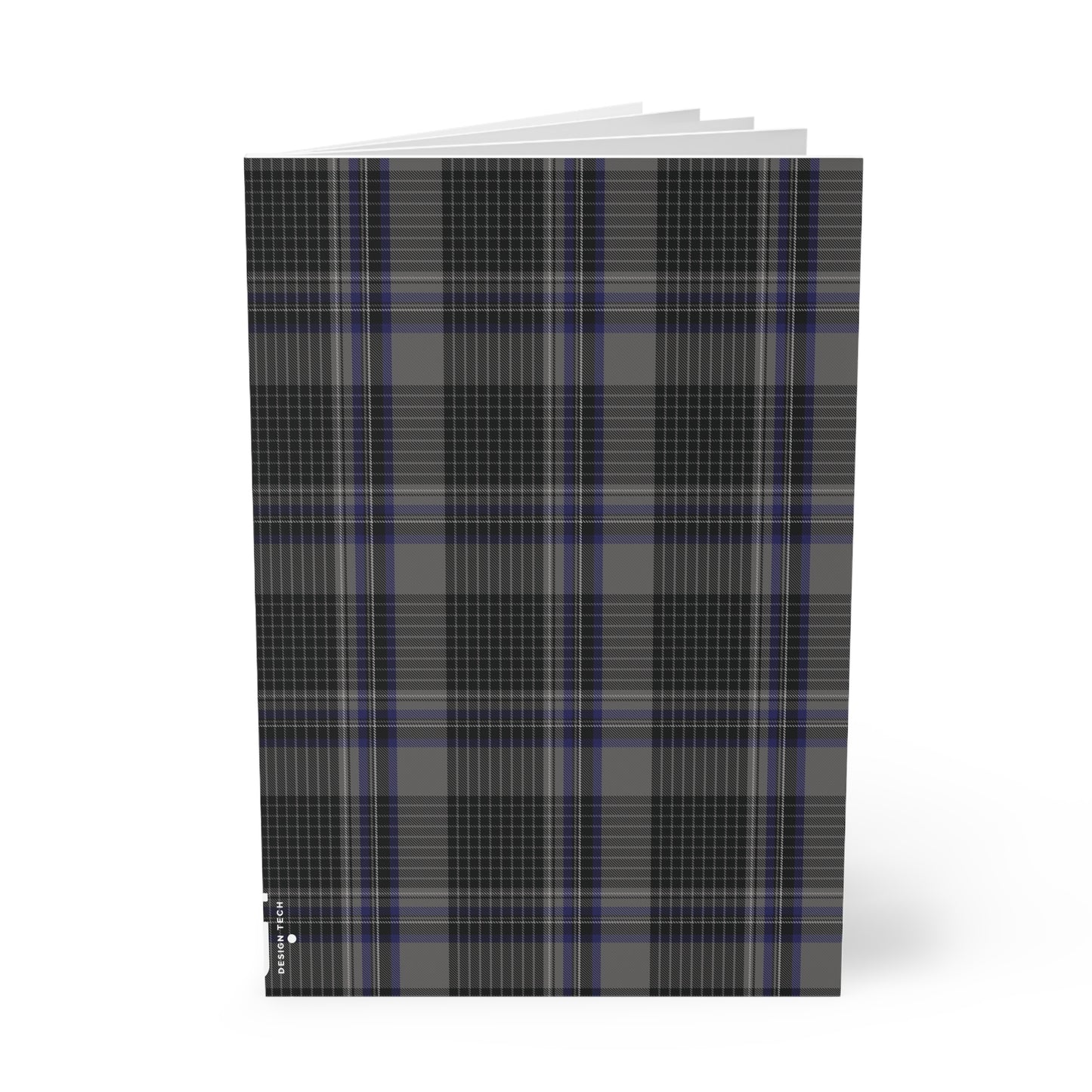 Scottish Tartan Softcover A5 Notebook - Hood