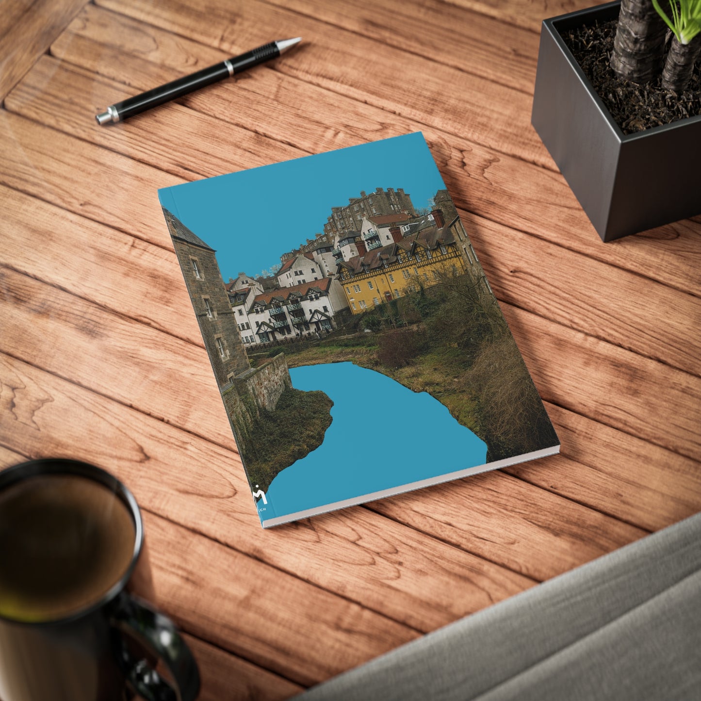 Scotland Up Close A5 Softcover Notebook - Photo Silhouettes