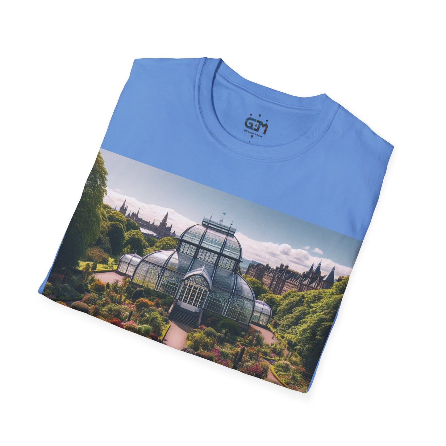 Botanic Gardens Glagsow Softstyle T-Shirt, Unisex Tee, Scottish Landmarks, Various Colours