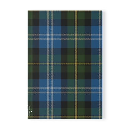 Scottish Tartan Softcover A5 Notebook - MacNeil