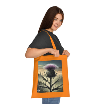 Scottish Nature Coloured Cotton Tote Bag