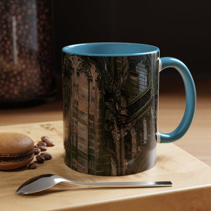 Tasses décoratives Écosse en gros plan - Scènes variées (bleu clair)