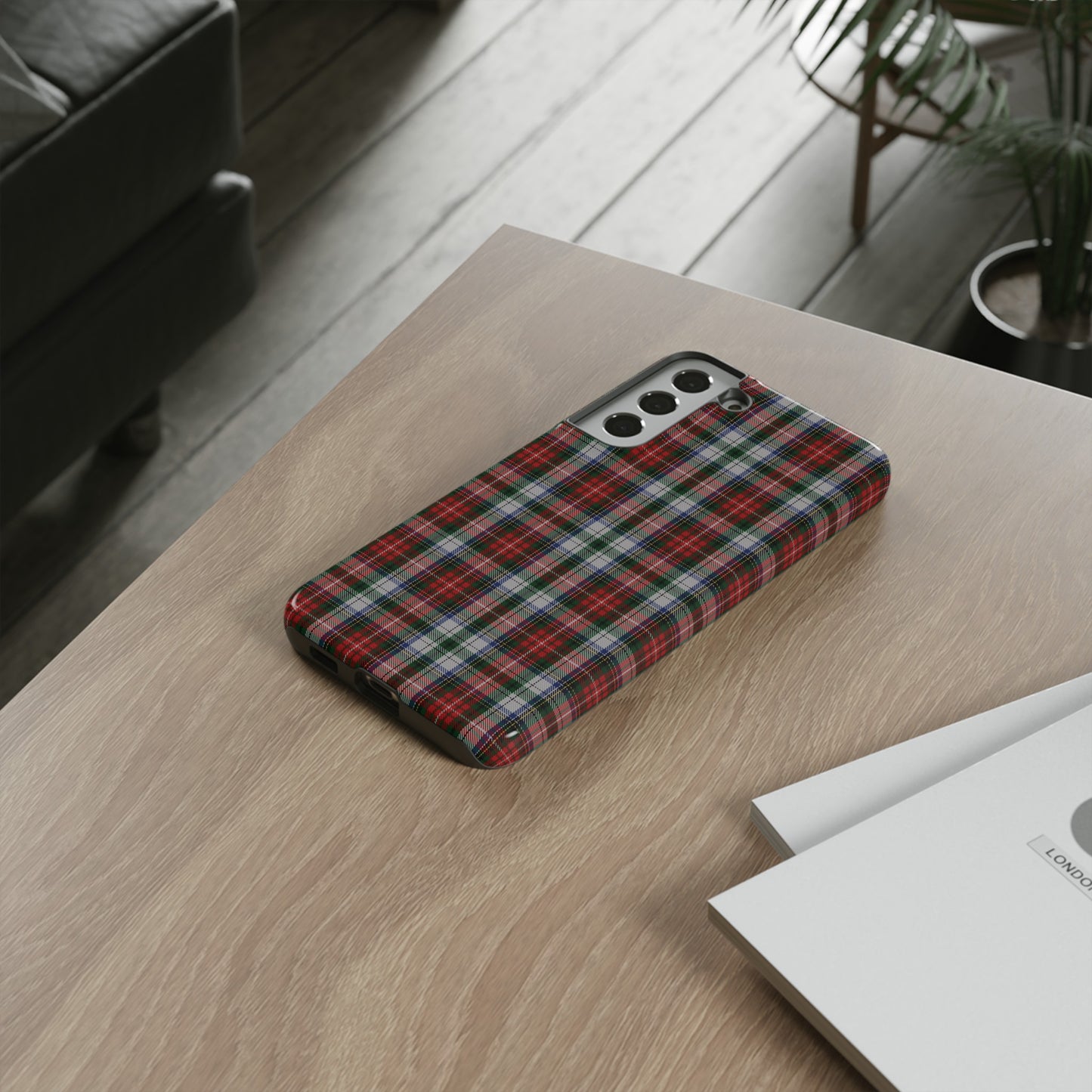 Scottish Tartan Phone Case - Stewart, Various