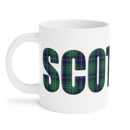 Scotland Tartan Mug - Douglas Tartan, Various Sizes