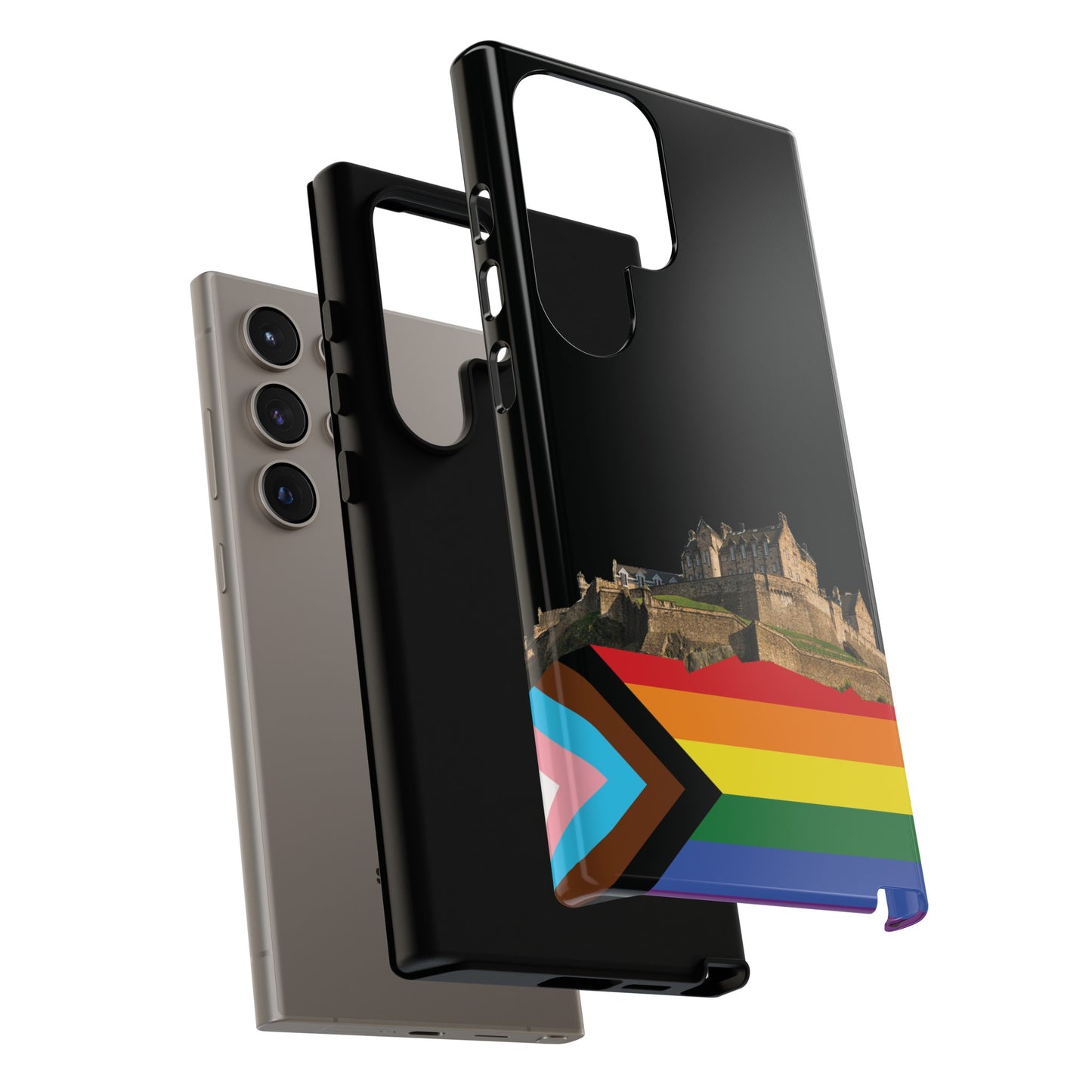 Edinburgh Castle Pride Rockface Phone Case - Progress, Various