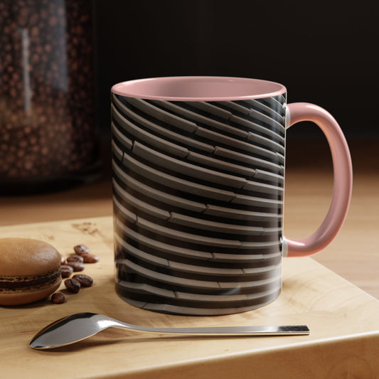 Tasses décoratives Écosse en gros plan - Scènes variées (rose)