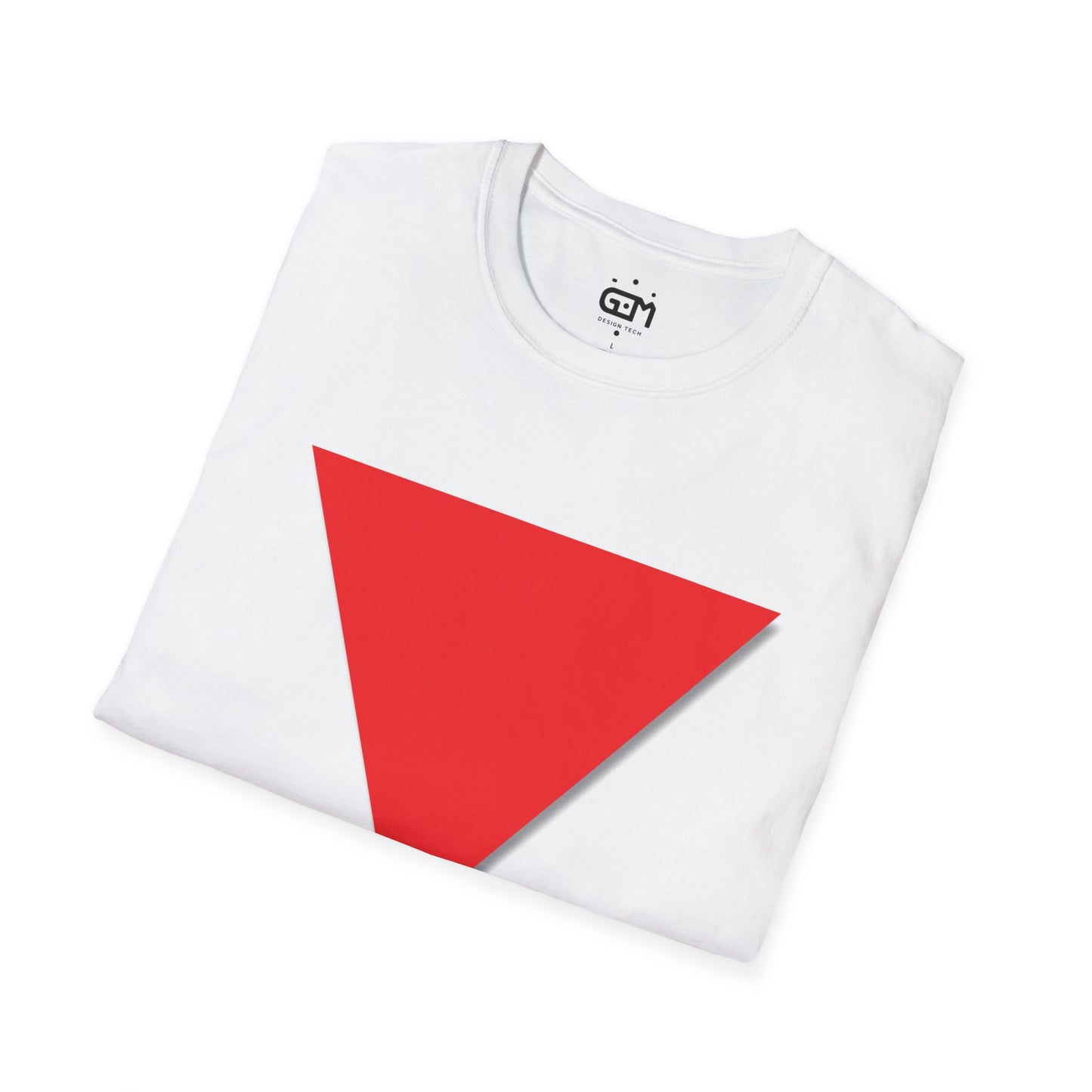 Red Triangle Softstyle Unisex T-Shirt, Various Colours