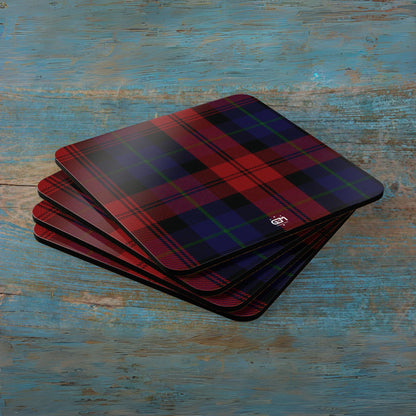 Scottish Tartan Cork Coaster Set (M/Mc/Mac)