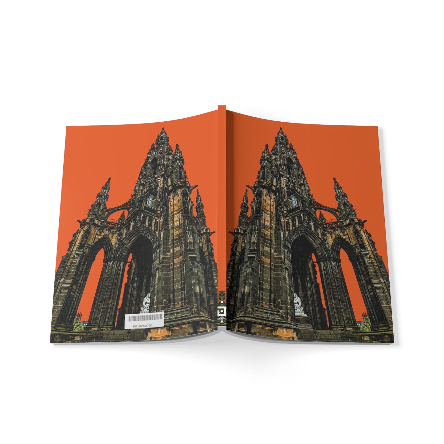 Scotland Up Close A5 Softcover Notebook - Photo Silhouettes