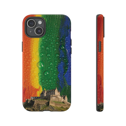 Edinburgh Castle Pride Phone Case - Rain, Various