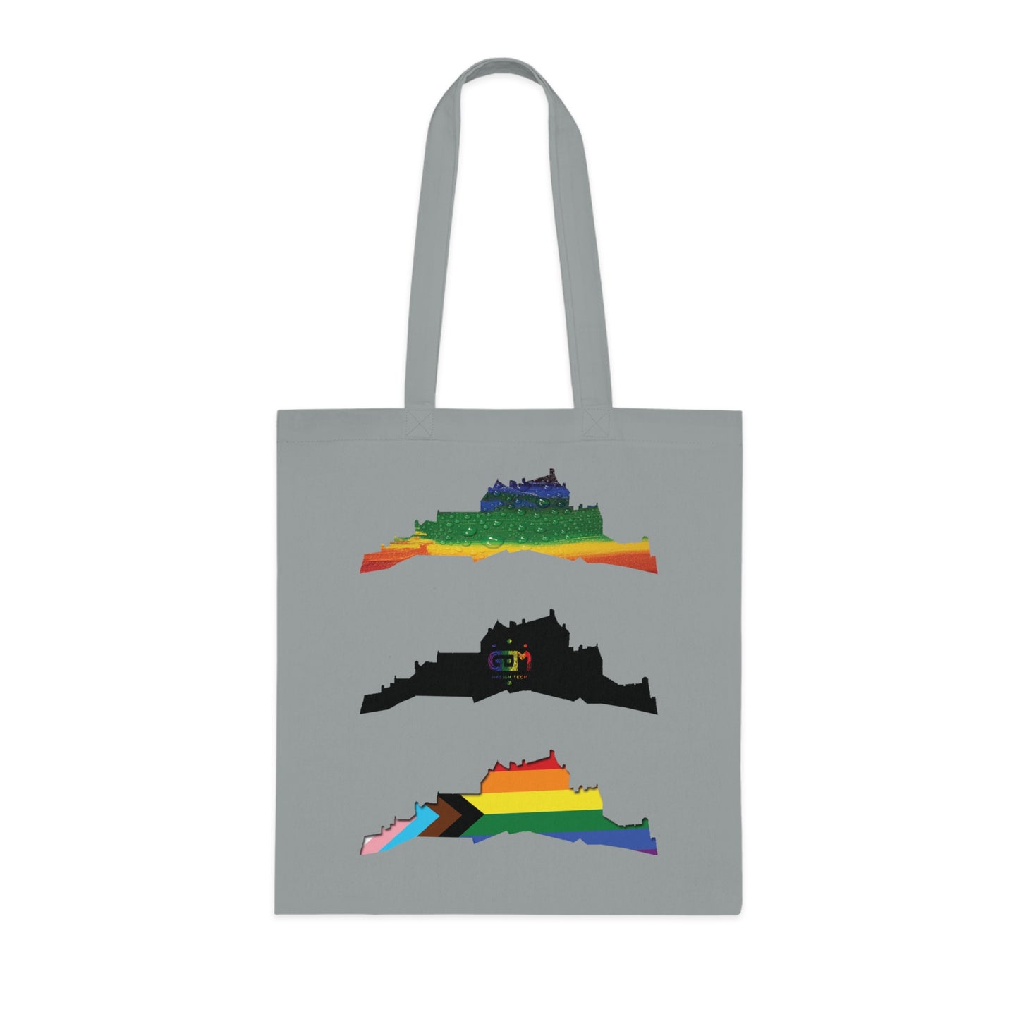 Pride Edinburgh Castles Cotton Tote Bag