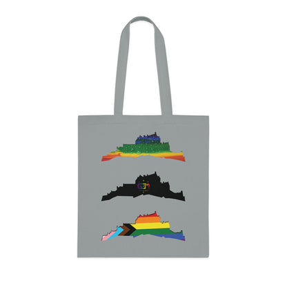 Pride Edinburgh Castles Cotton Tote Bag