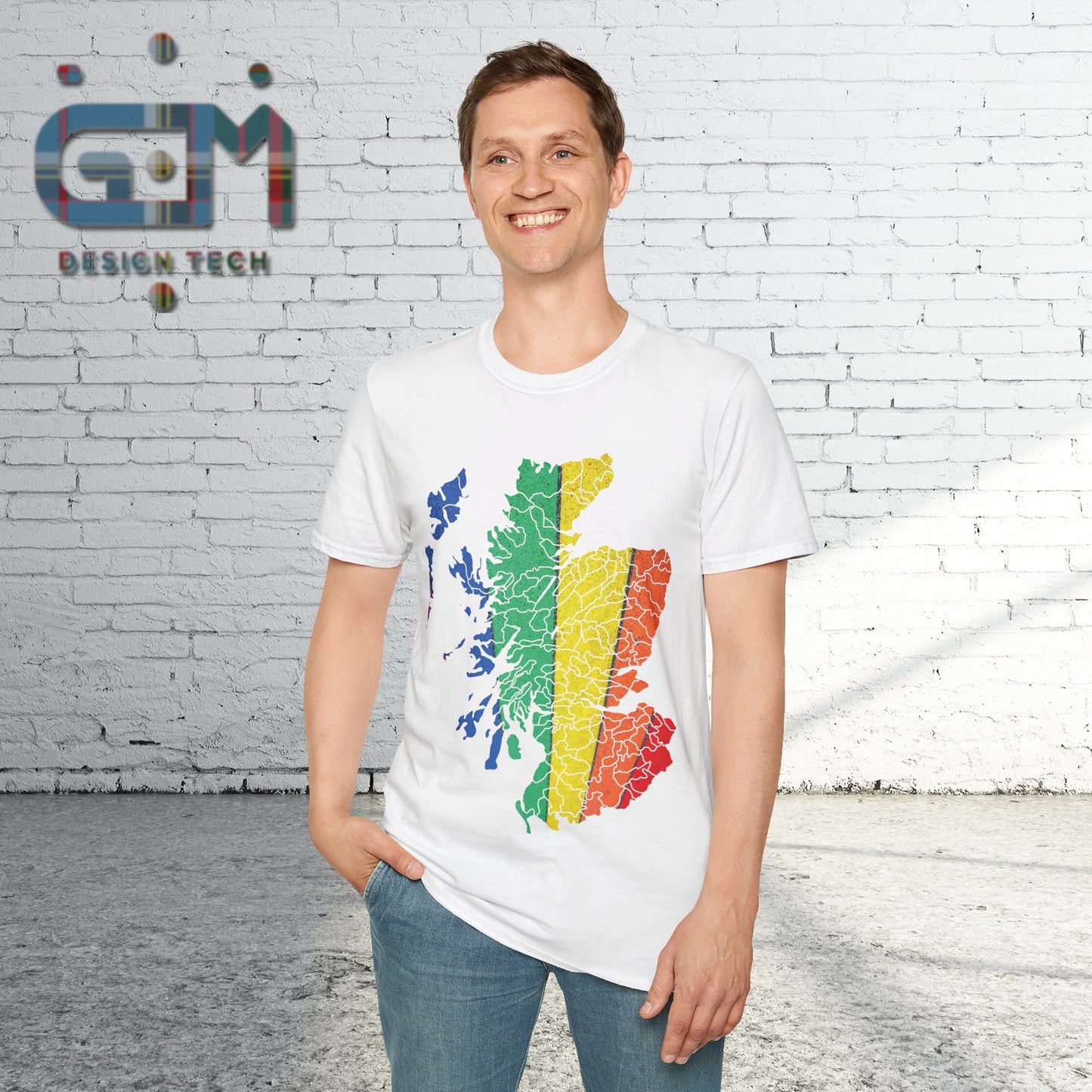 Scotland has PRiDE Road Clan Regions Map Unisex T-Shirt, Various Colours