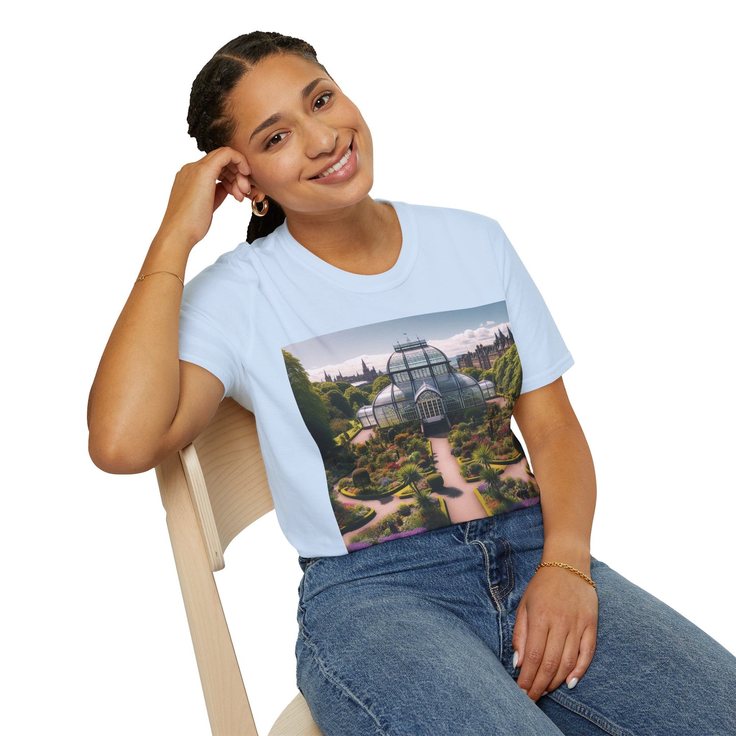 Botanic Gardens Glagsow Softstyle T-Shirt, Unisex Tee, Scottish Landmarks, Various Colours