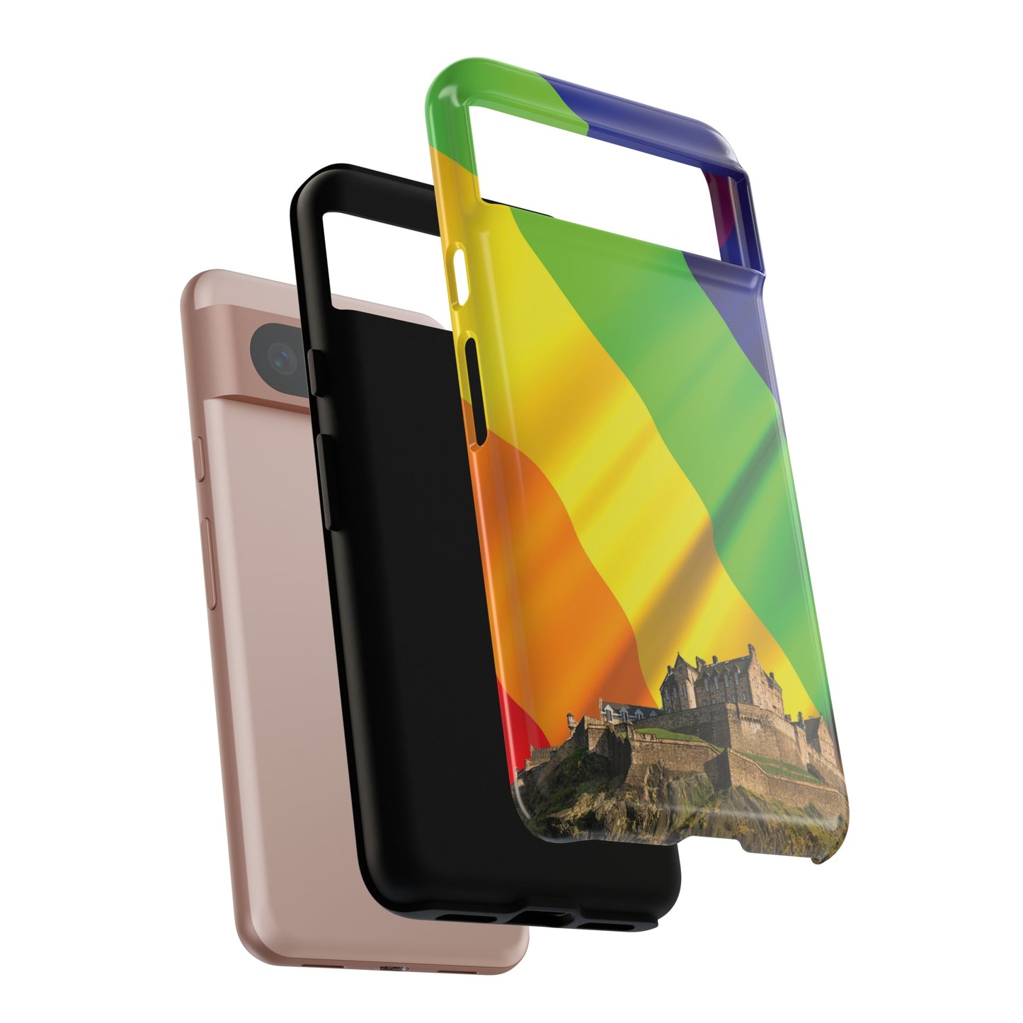 Edinburgh Castle Pride Phone Case - Flag, Various