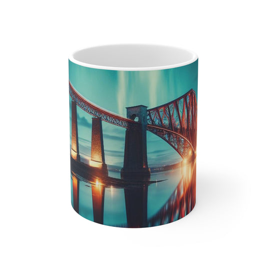 Scotland Forth Rail Bridge Mug 11oz