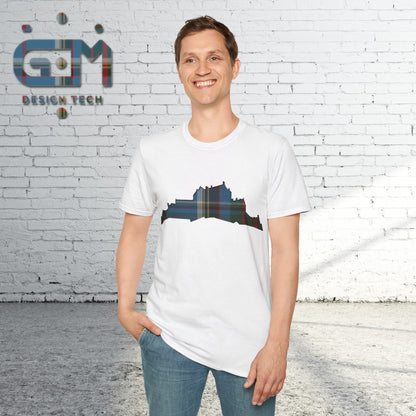 Tartan Edinburgh Castle - Anderson Old Unisex T-Shirt