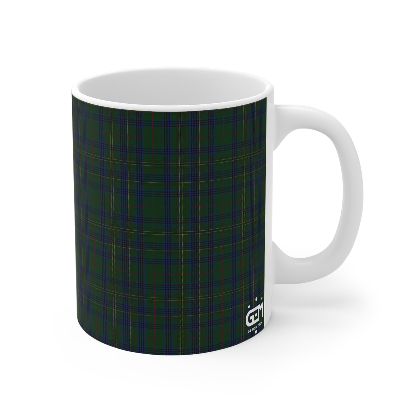 Tartan Mug - Kennedy Tartan, Scottish, Various Sizes