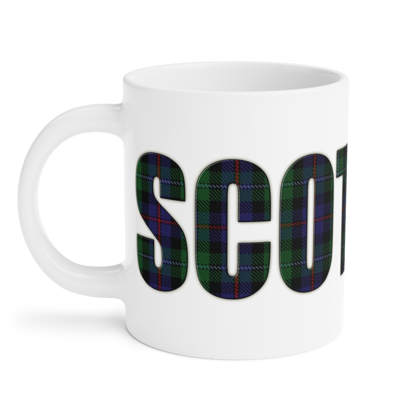 Scotland Tartan Mug - Argyle Tartan, Various Sizes