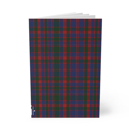 Scottish Tartan Softcover A5 Notebook - Cumming