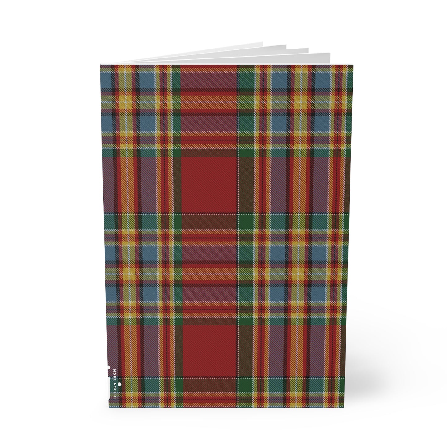 Scottish Tartan Softcover A5 Notebook - Chattan