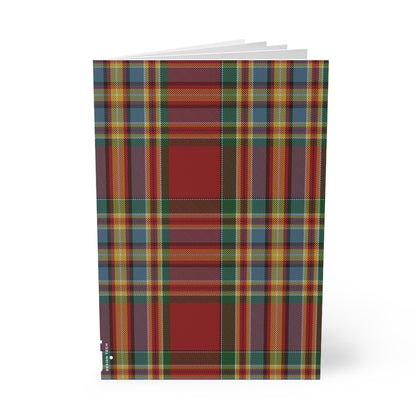 Scottish Tartan Softcover A5 Notebook - Chattan