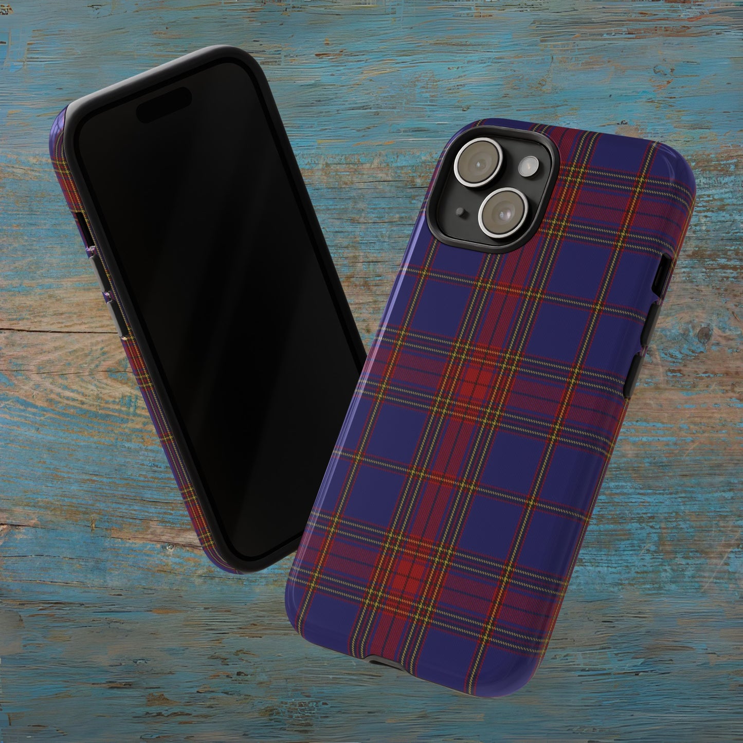 Étui de téléphone à motif tartan écossais - Leslie, Divers