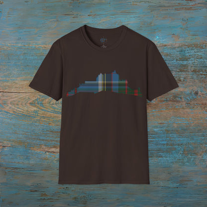 Tartan Edinburgh Castle - Anderson Old Unisex T-Shirt