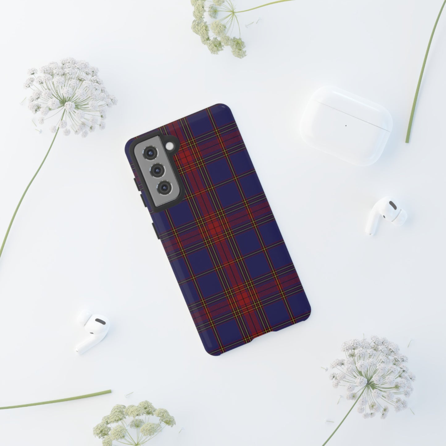 Étui de téléphone à motif tartan écossais - Leslie, Divers