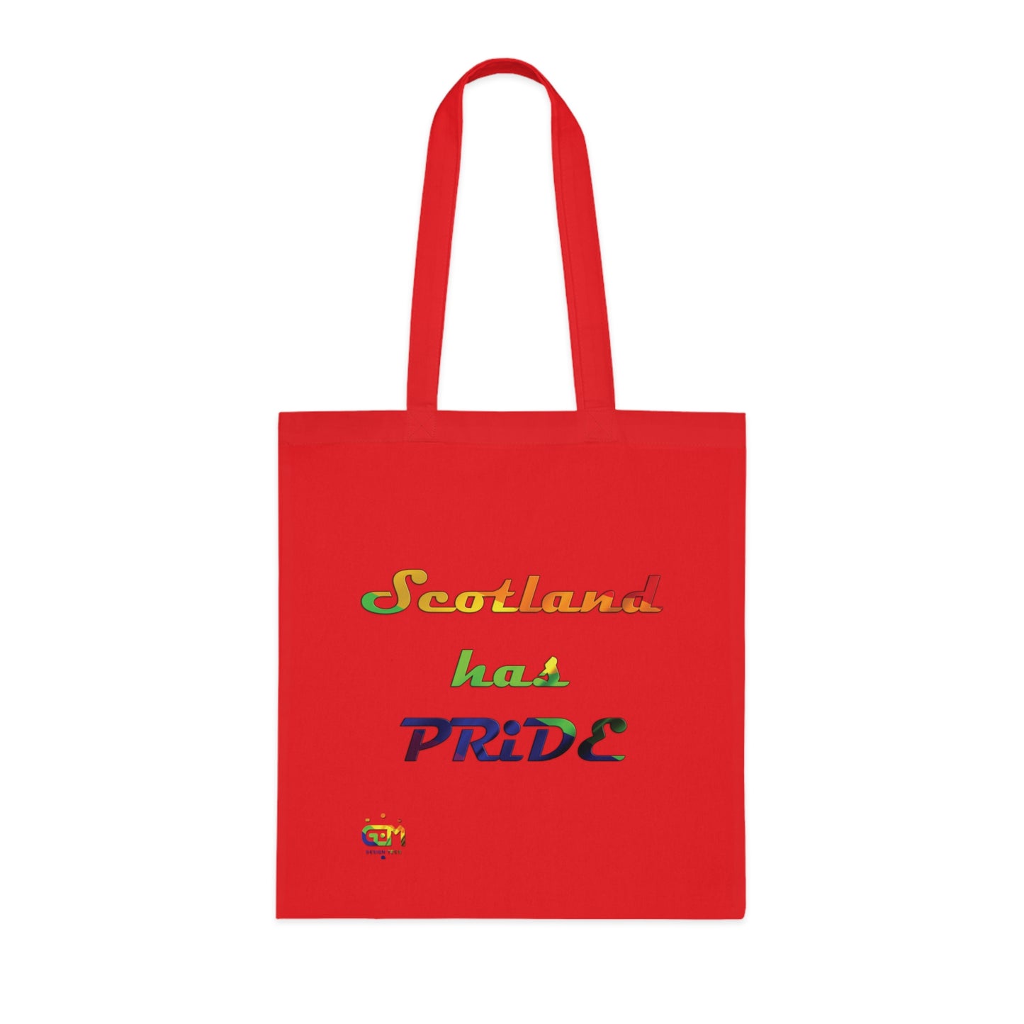 Scotland Pride Flag Clan Map Cotton Tote Bag