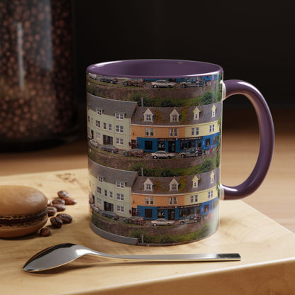 Tasses décoratives « Écosse en gros plan » - Scènes variées (violet)