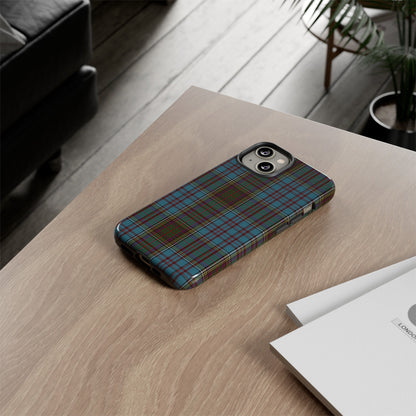 Étui de téléphone à motif tartan écossais - Anderson, Divers