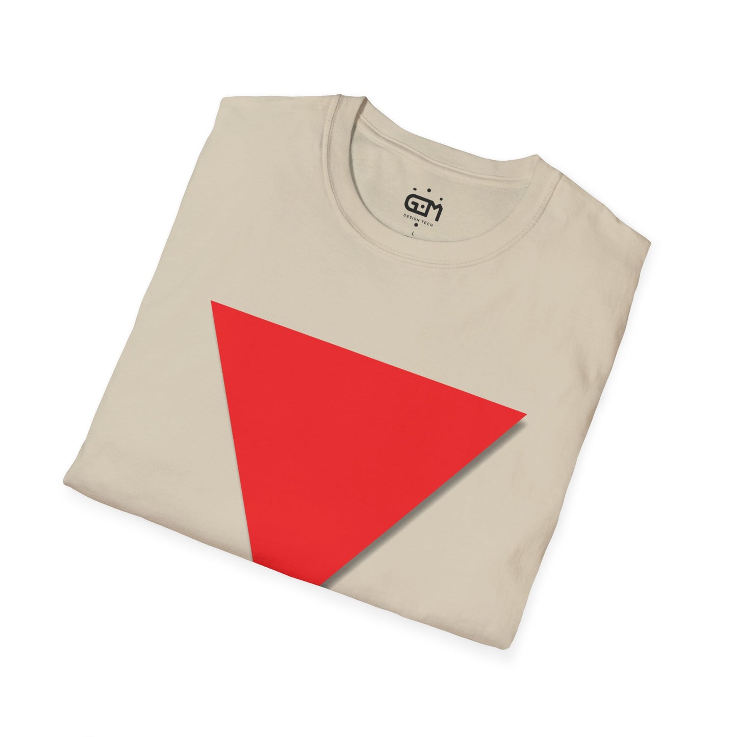 Red Triangle Softstyle Unisex T-Shirt, Various Colours