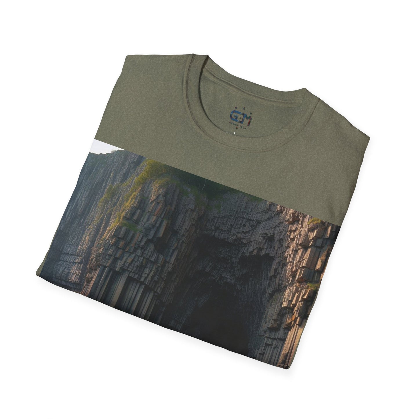 Fingal's Cave - Staffa Softstyle T-Shirt, Unisex Tee, Scottish Landmarks, Various Colours