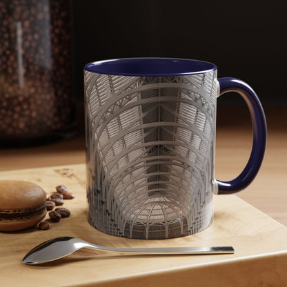 Tasses décoratives Écosse en gros plan - Scènes variées (bleu marine)