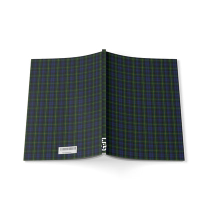 Scottish Tartan Softcover A5 Notebook - Gordon