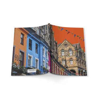 Scotland Up Close A5 Softcover Notebook - Photo Silhouettes