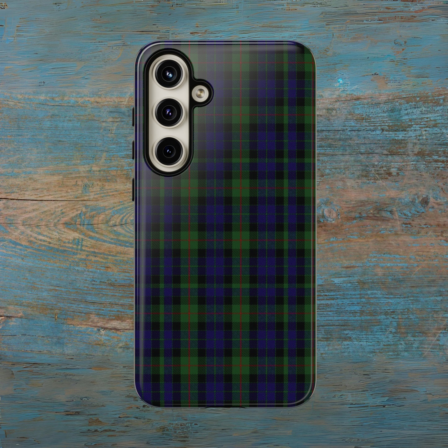 Étui de téléphone à motif tartan écossais - Gunn, divers